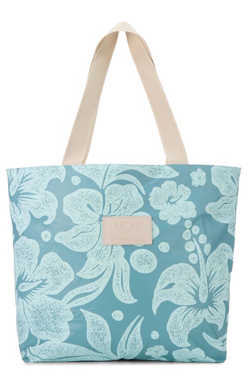 Aloha Collection Day Tripper Breezy Water Resistant Tyvek® Tote In Blue