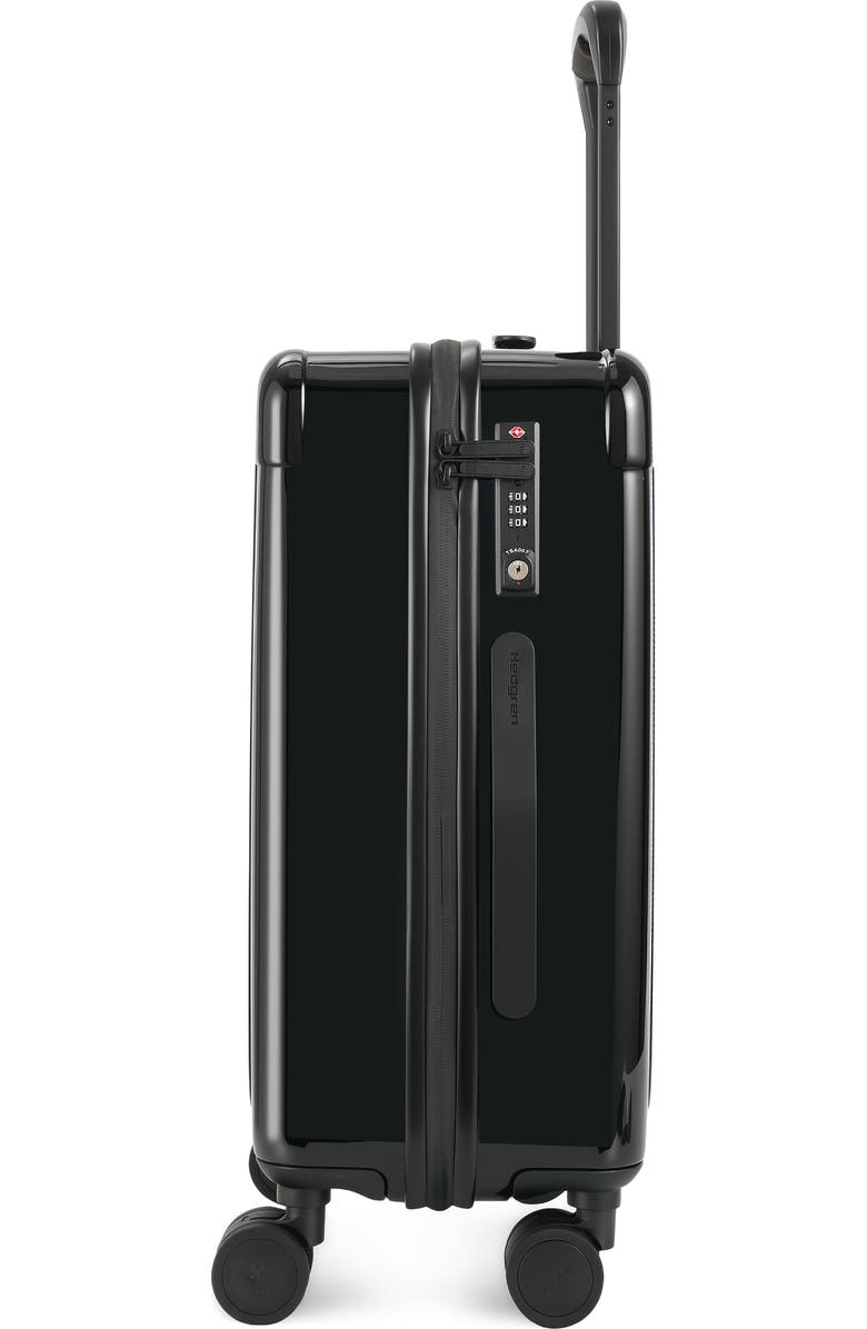 Hedgren Nostos Glossy Spinner Carry-On, Alternate, color, Nocturne