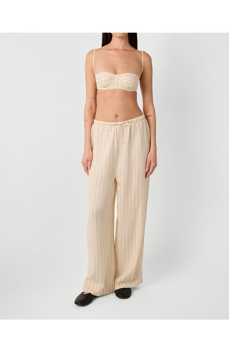 WeWoreWhat Tie Waist Pant, Alternate, color, 