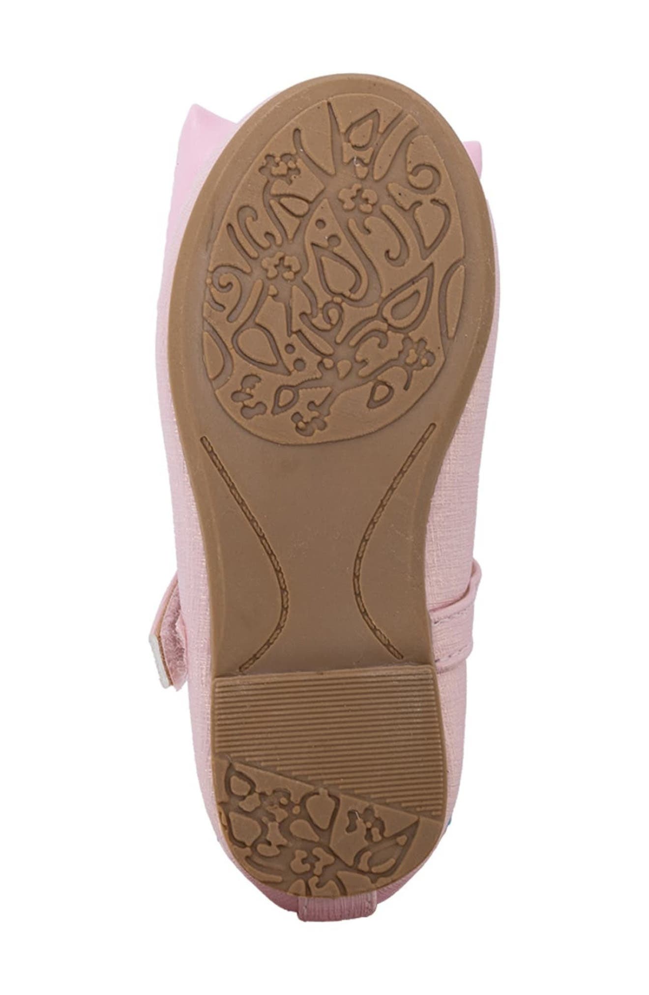 bebe Roxy Mary Jane Flat, Alternate, color, Pink