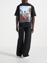 Manière De Voir Kian Circuit De Monaco Cotton T-Shirt