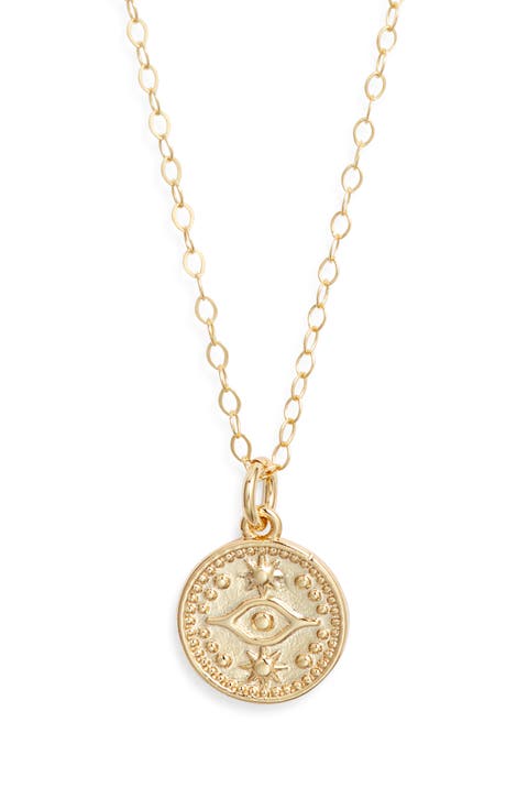 Delicate Protection Pendant Necklace