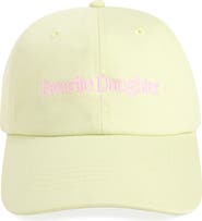 Favorite Daughter Classic Logo Cotton Twill Baseball Cap