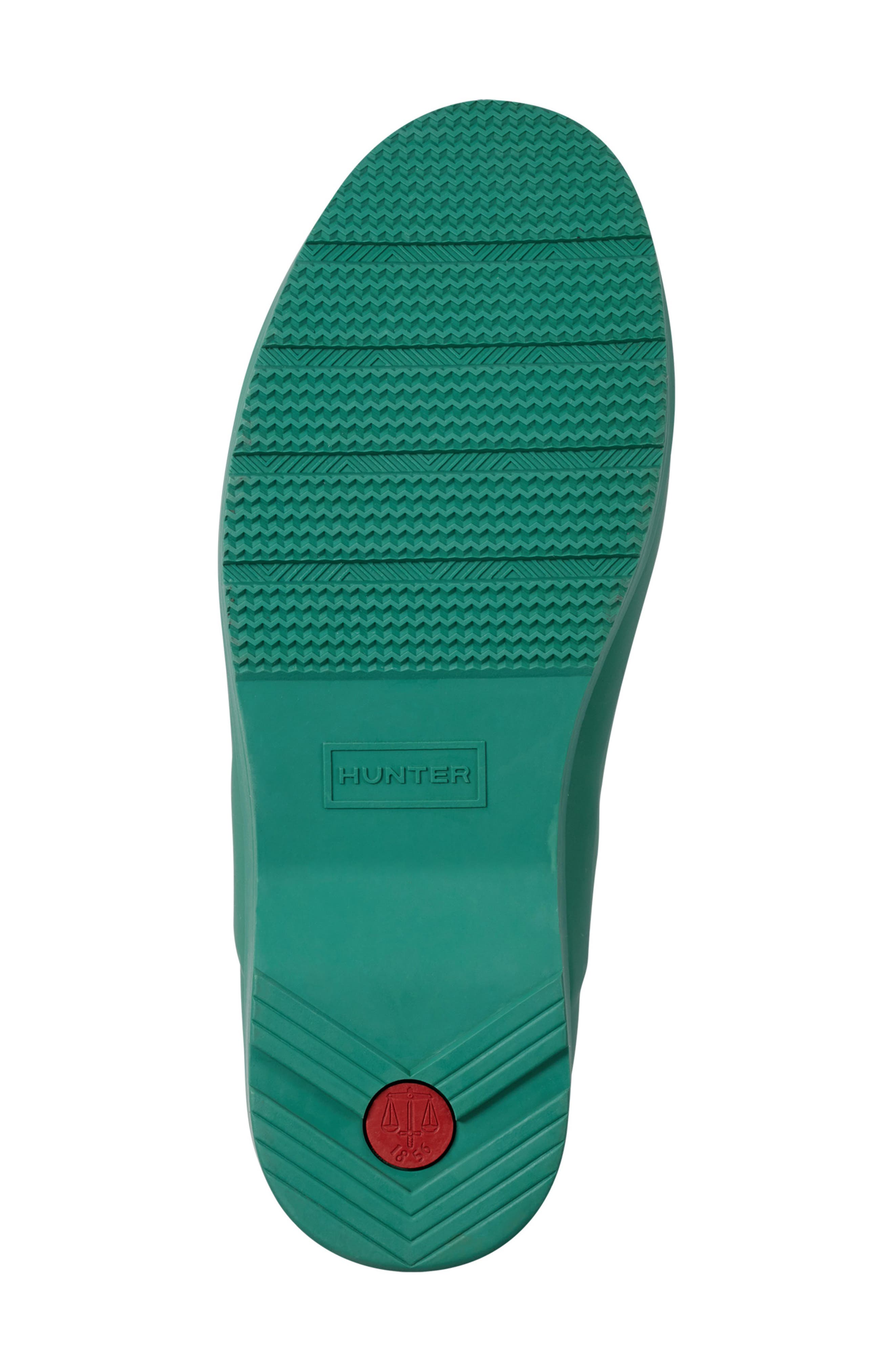 Hunter Play Short Rain Boot, Alternate, color, Medium Green