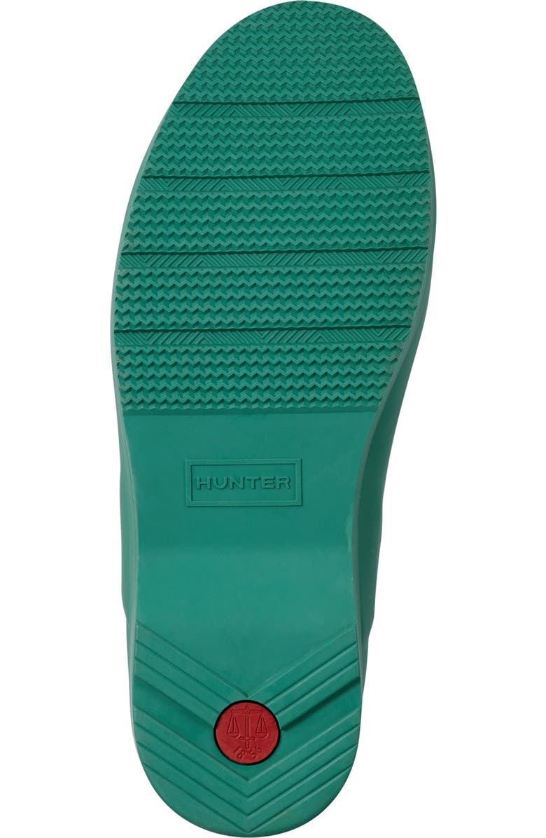 Hunter Play Short Rain Boot, Alternate, color, Medium Green