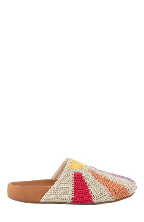 Bolinas Crochet Clog Shoe