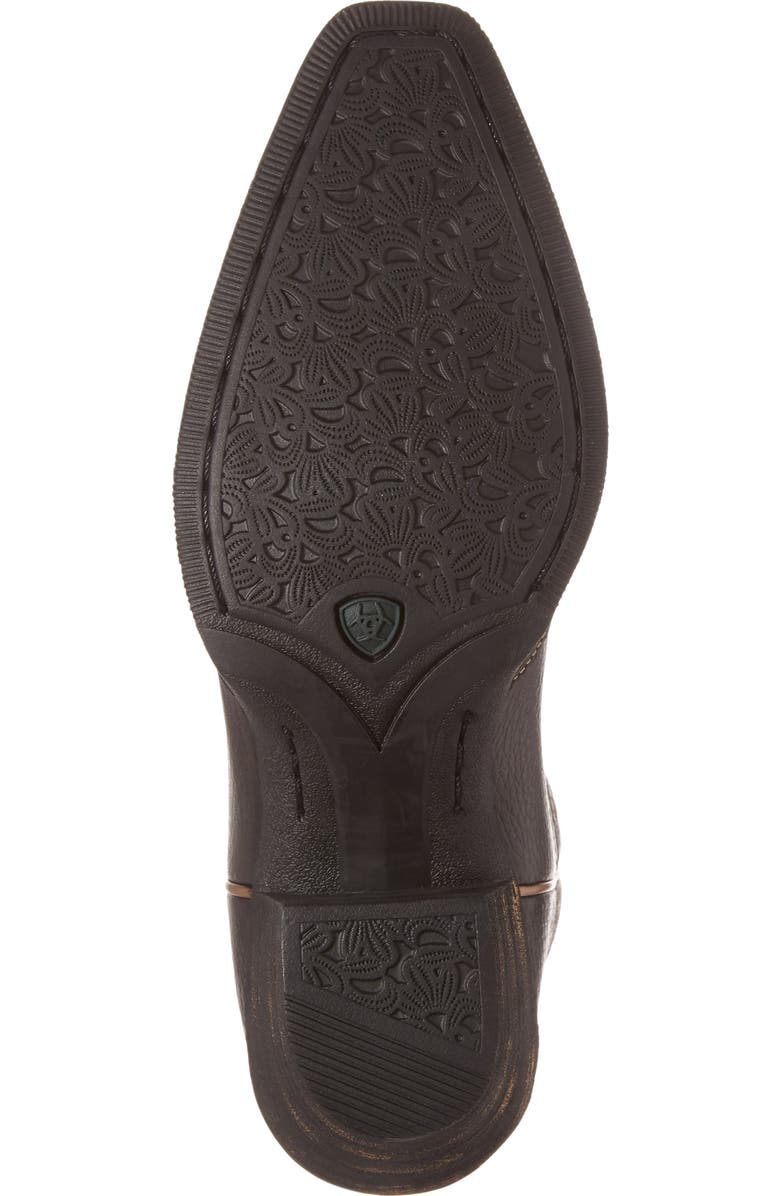 Ariat Round Up D-Toe Wingtip Western Boot, Alternate, color,