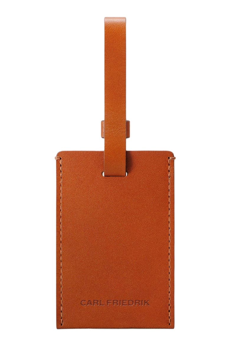 The Luggage Tag, Main, color, Cognac