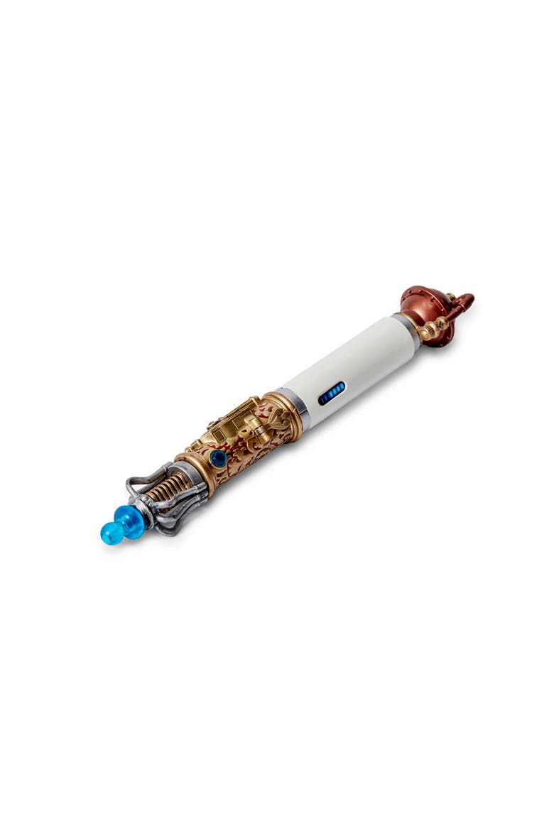 Doctor Who Trans-Temporal Sonic Screwdriver With Sound, Alternate, color, Gold
