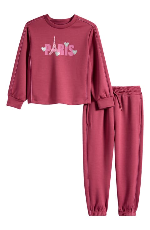 Kids' Paris Sweatshirt & Sweatpants Set