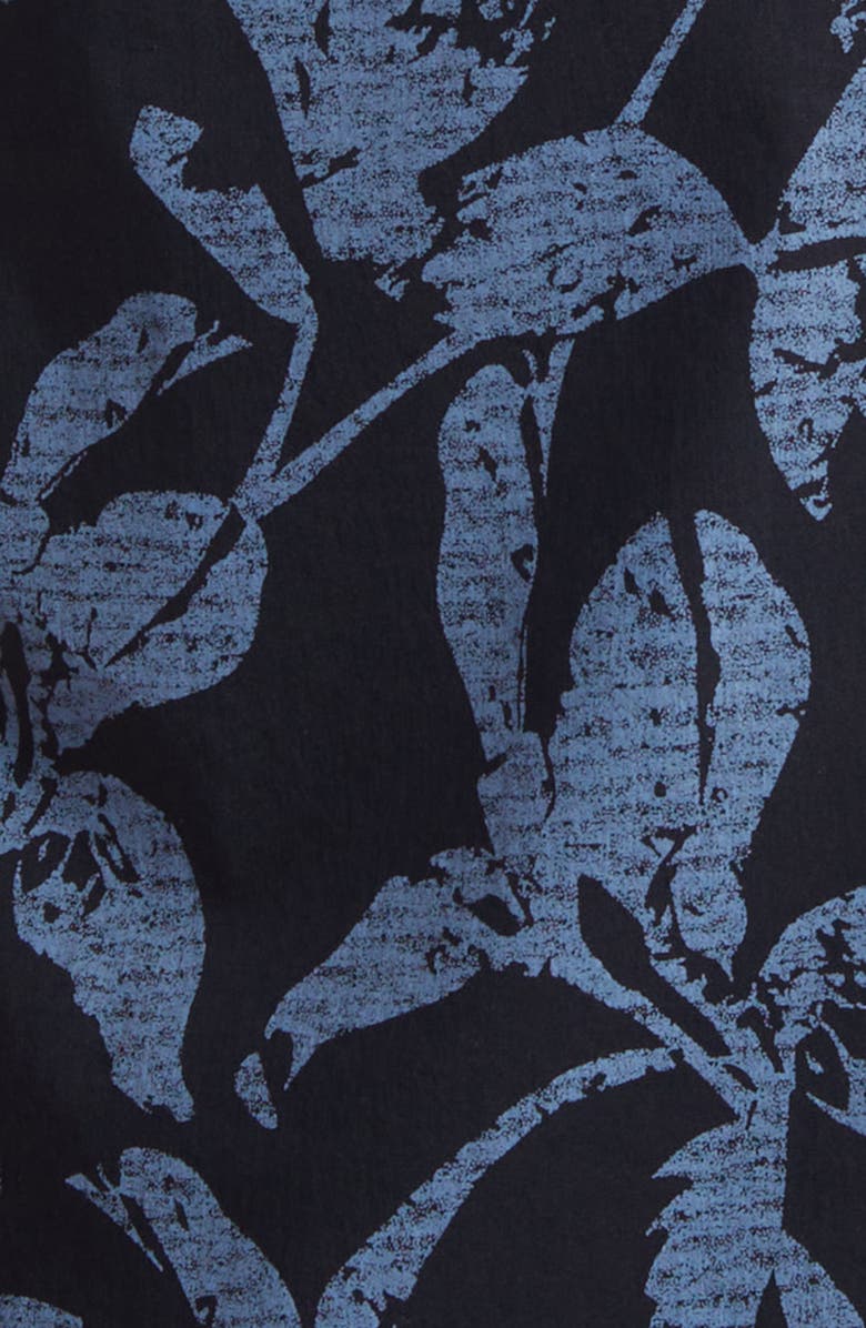 TravisMathew Photo Finish Short Sleeve Button-Up Shirt, Alternate, color, Black