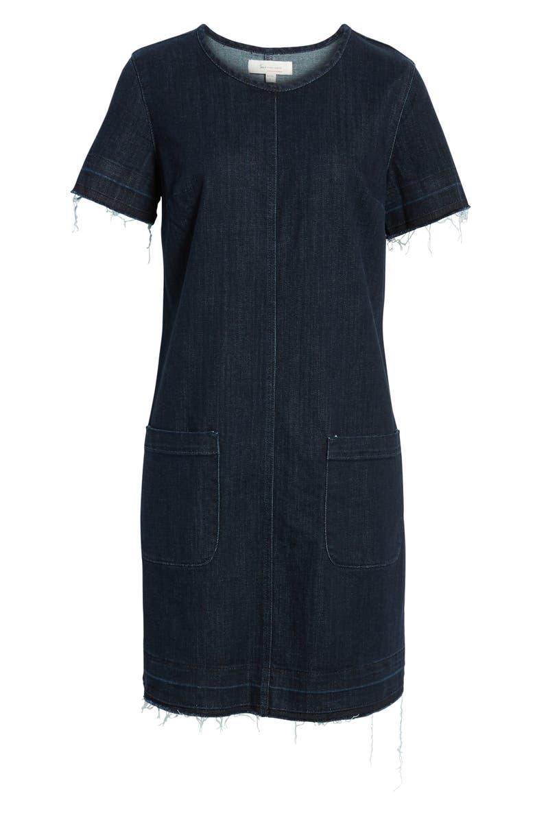 Vince Camuto Release Hem Denim Dress, Alternate, color,