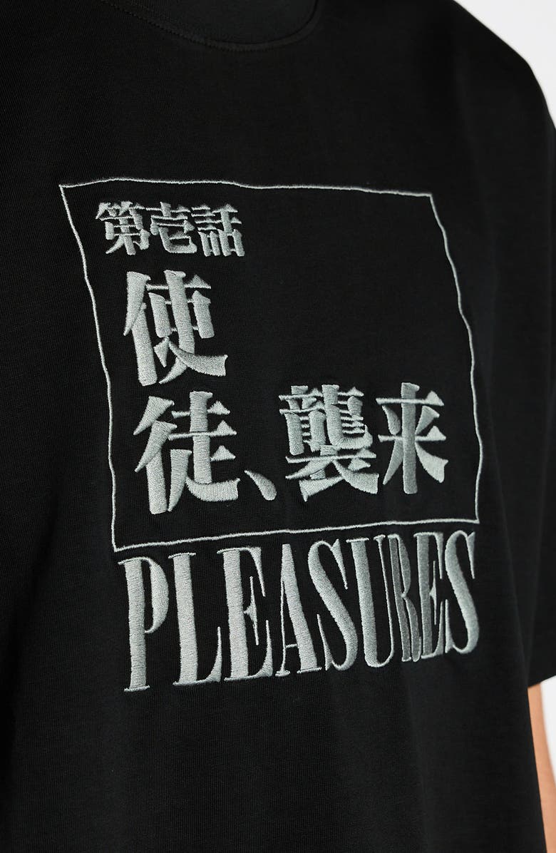 PLEASURES x Neon Genesis Evangelion Angel Attack Cotton T-Shirt, Alternate, color,