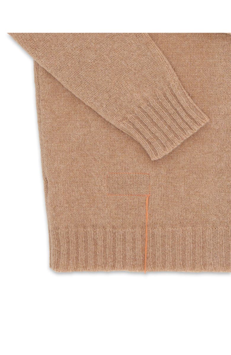 Fortela Wool Cardigan, Alternate, color, Beige