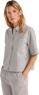 Haven Well Within Organic Cotton Poplin Gingham Pajama Top