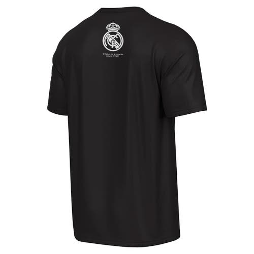 Outerstuff Black Real Madrid Registered T-shirt In Black