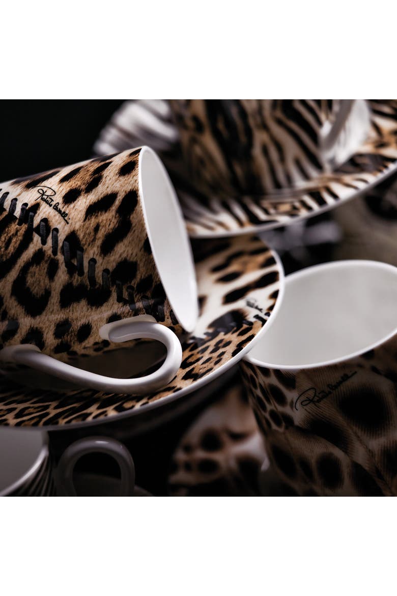 Coffee Cup & Saucer with Luxury Box, Alternate, color, Jaguar