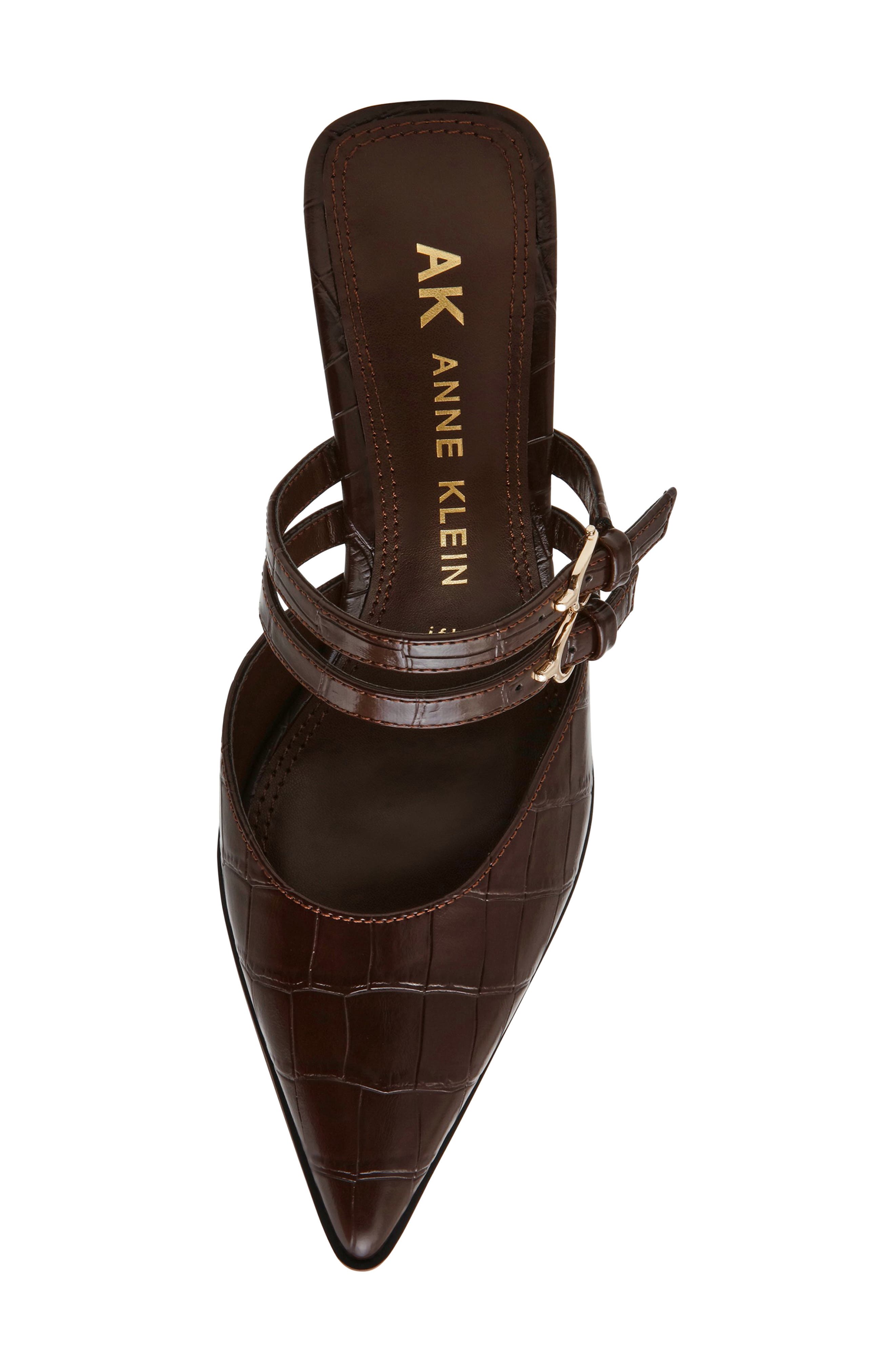 Colden Mule, Alternate, color, BROWN CROCO