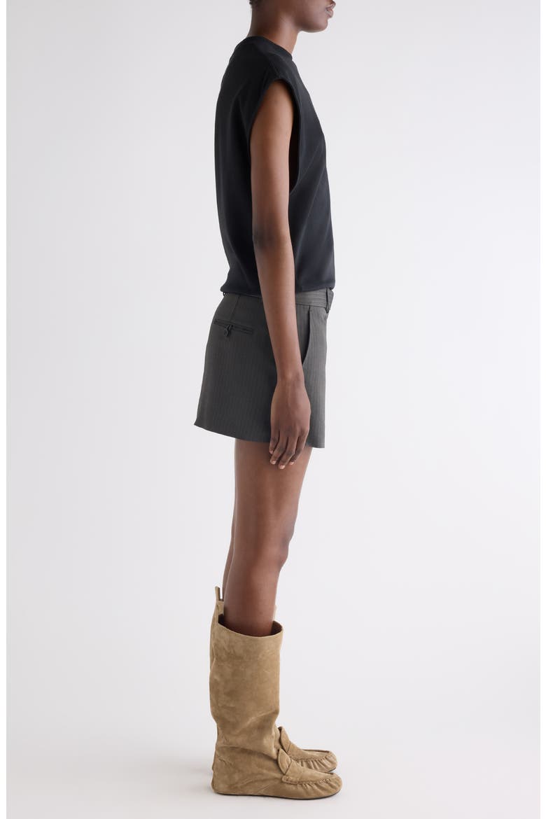 Layered Mixed Media Dress, Alternate, color, BLACK