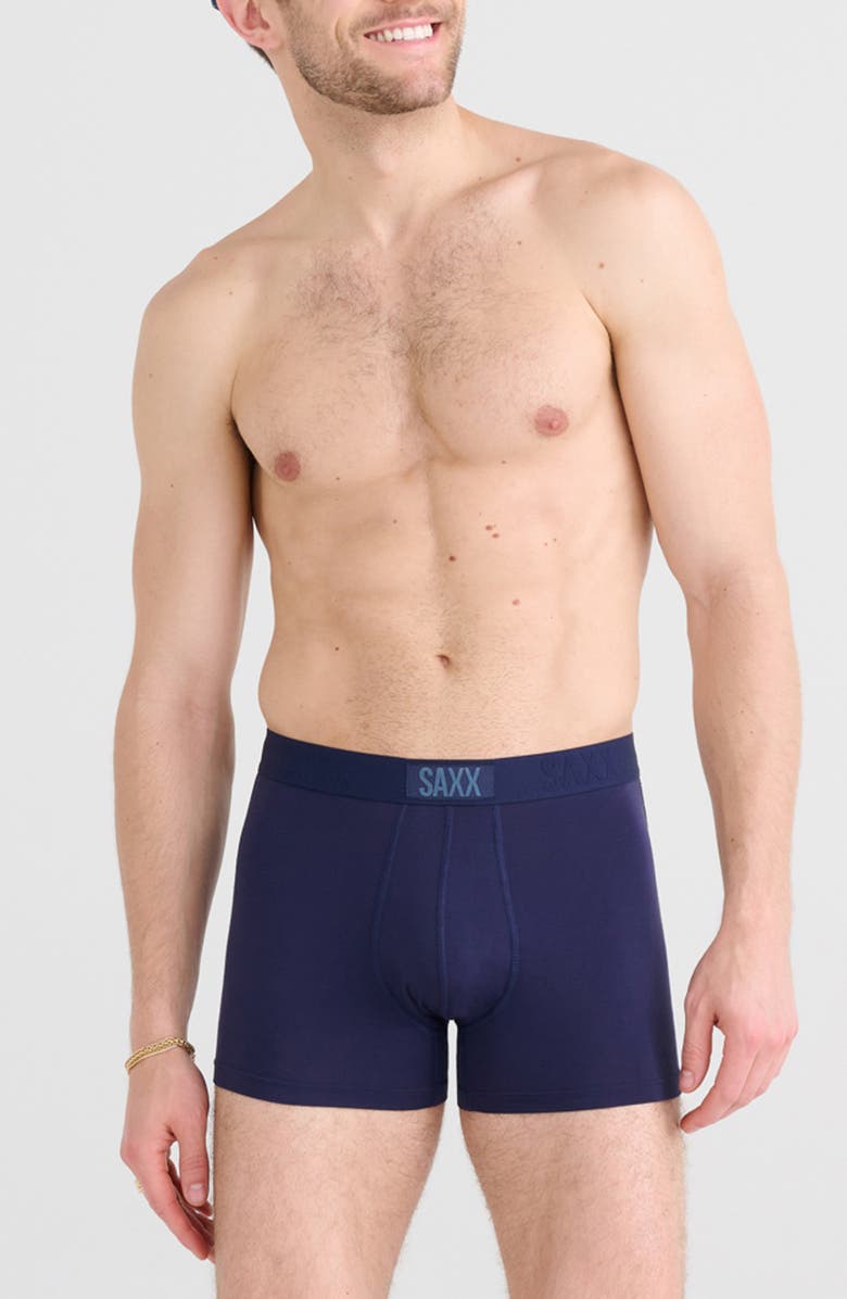 SAXX Slim Fit Vibe 3-Pack Soft Trunks, Main, color,