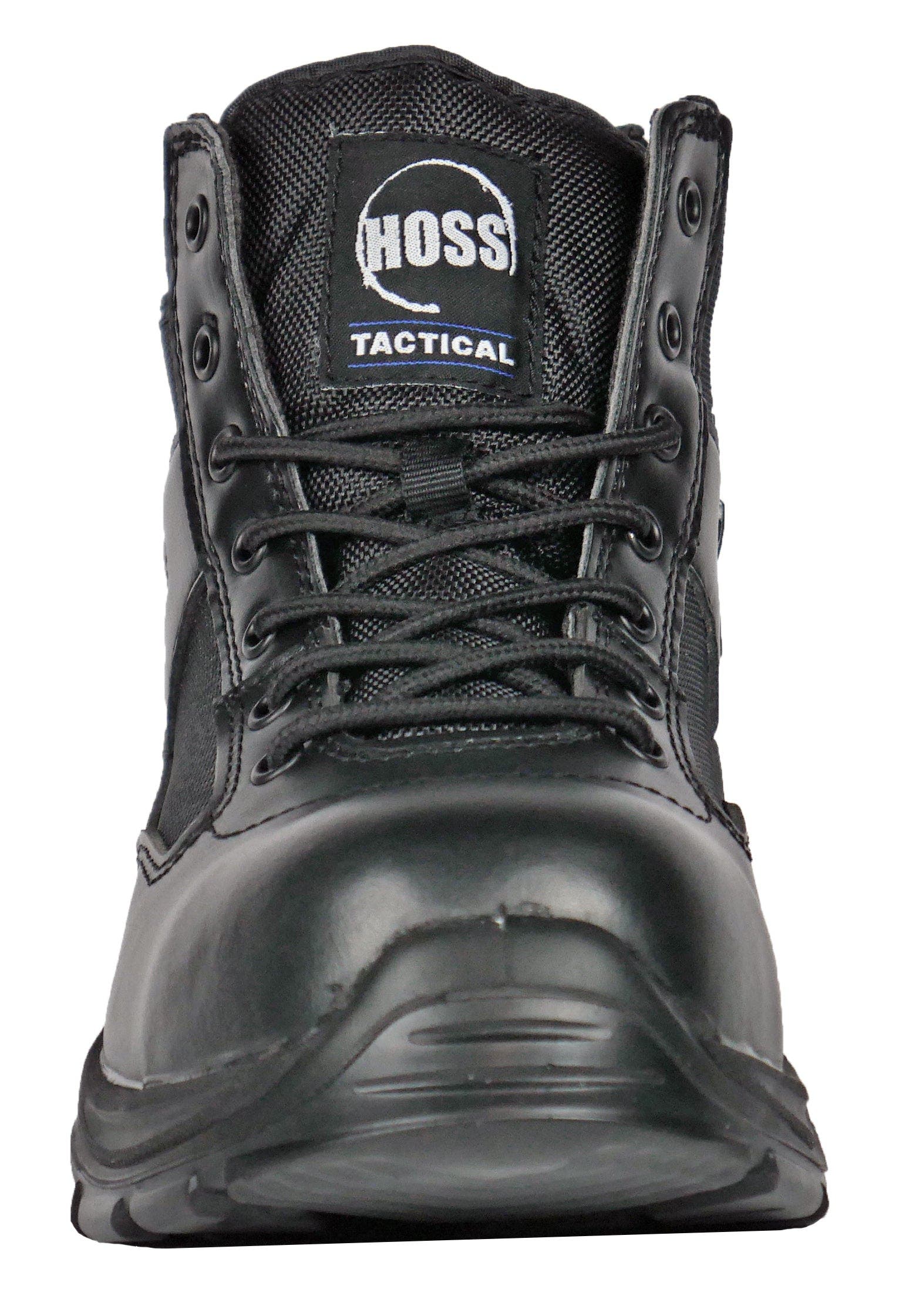 Hoss Boot Company HOSS Watchman 6 Inch Composite Toe Side Zip Work Boot, Alternate, color, Black