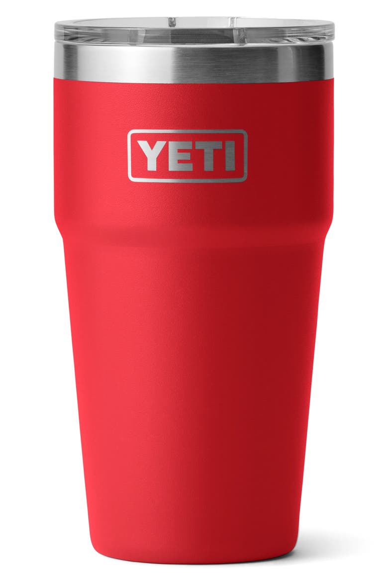 Rambler 20-Ounce Stackable Cup, Main, color, RESCUE RED