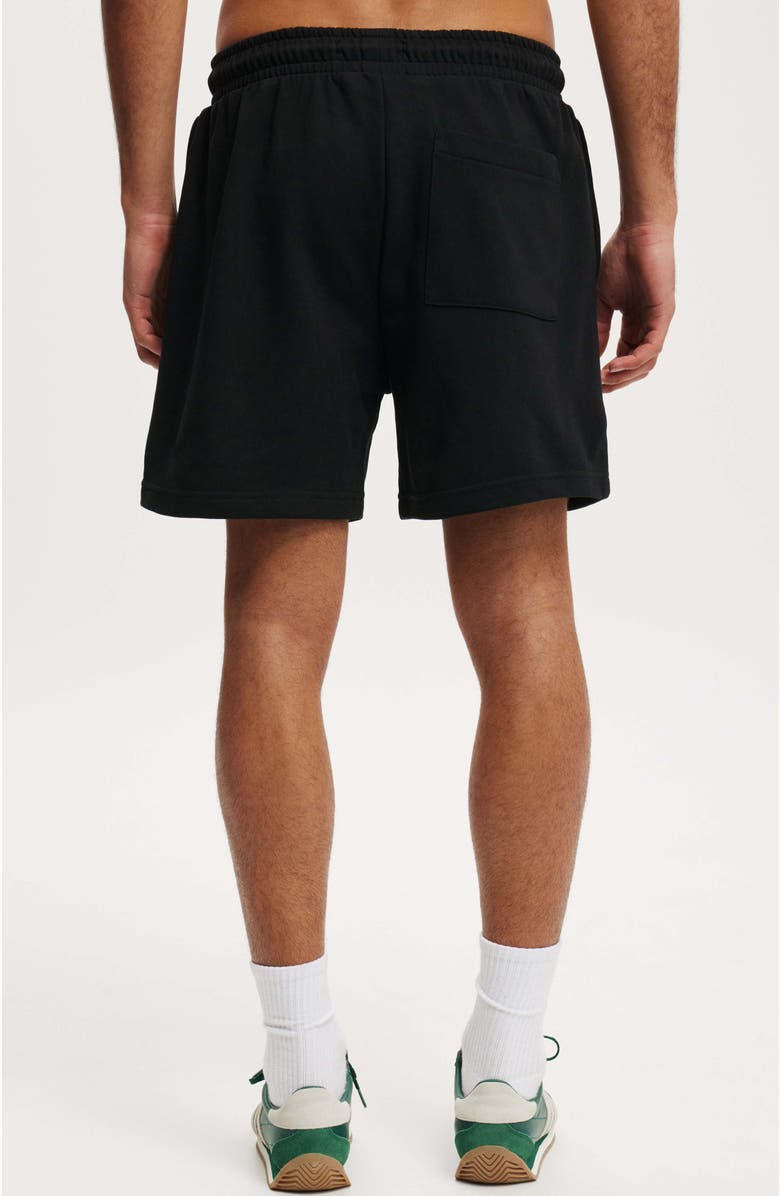 Cotton On Men's Everyday Fleece Short, Alternate, color, Black