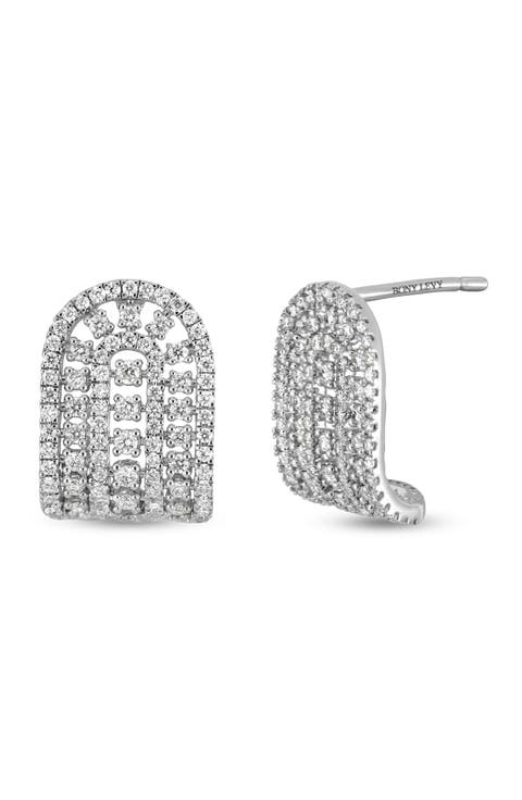 18K Gold Diamond Stud Earrings (Online Trunk Show)