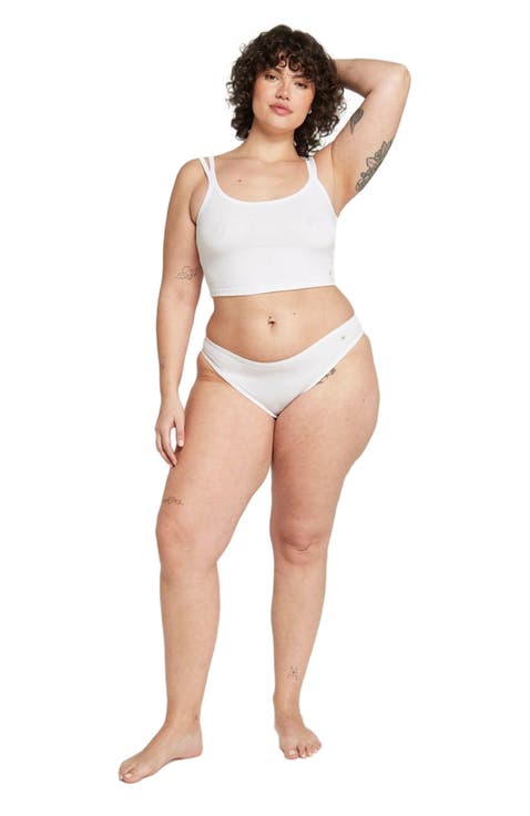 The Organic Cotton Cropped Tank