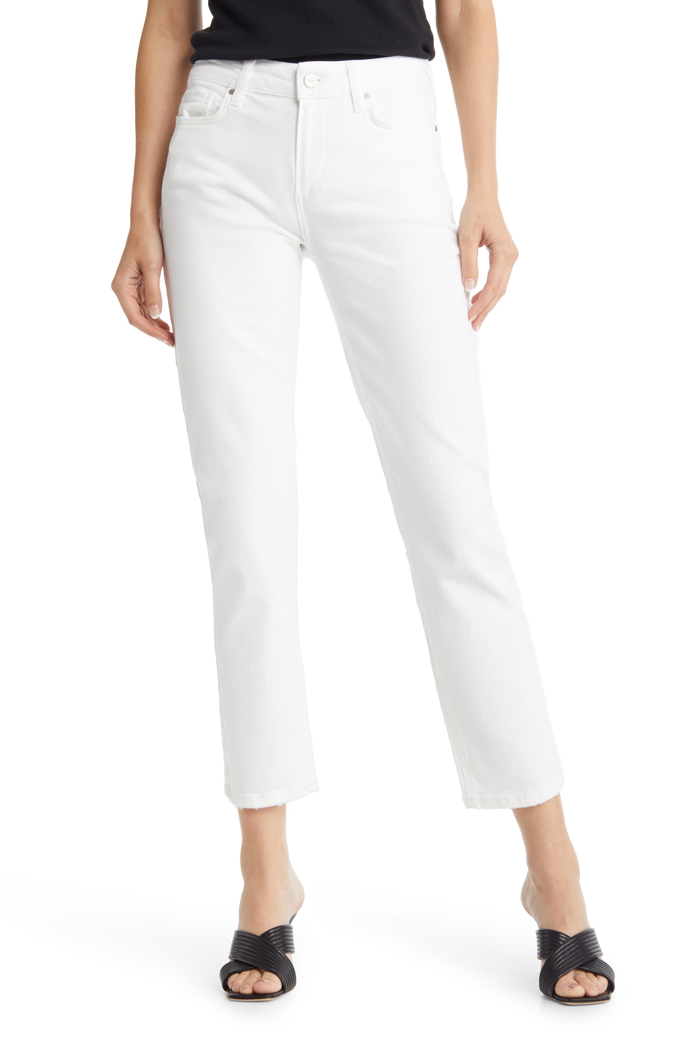 Paige Brigitte 28 Inch Mid Rise Boyfriend Jeans Roam
