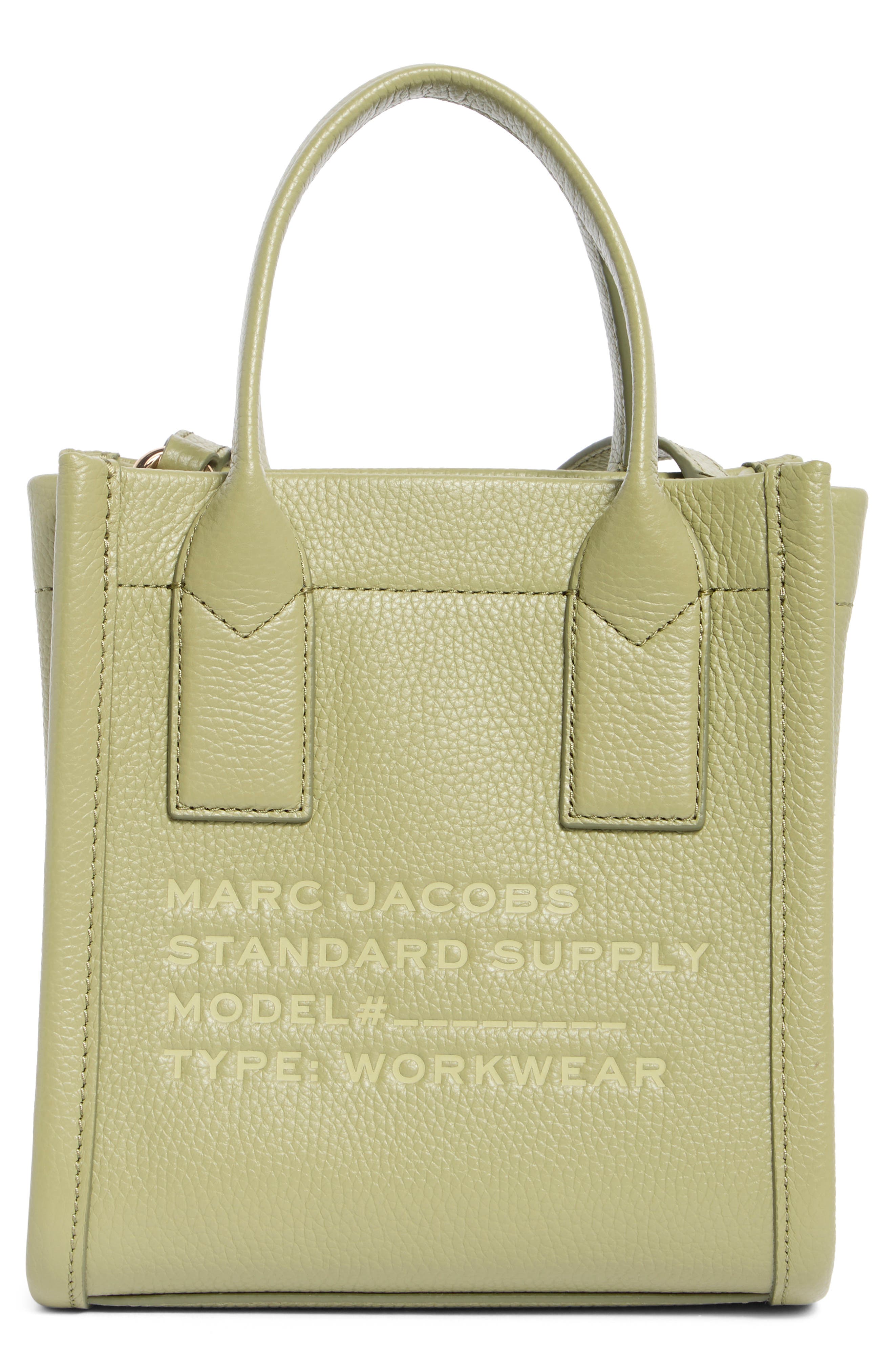 Small Leather Standard Supply Tote, Main, color, REED