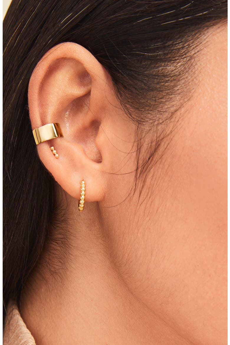 Daily Ear Cuff, Alternate, color, 18k Gold Vermeil