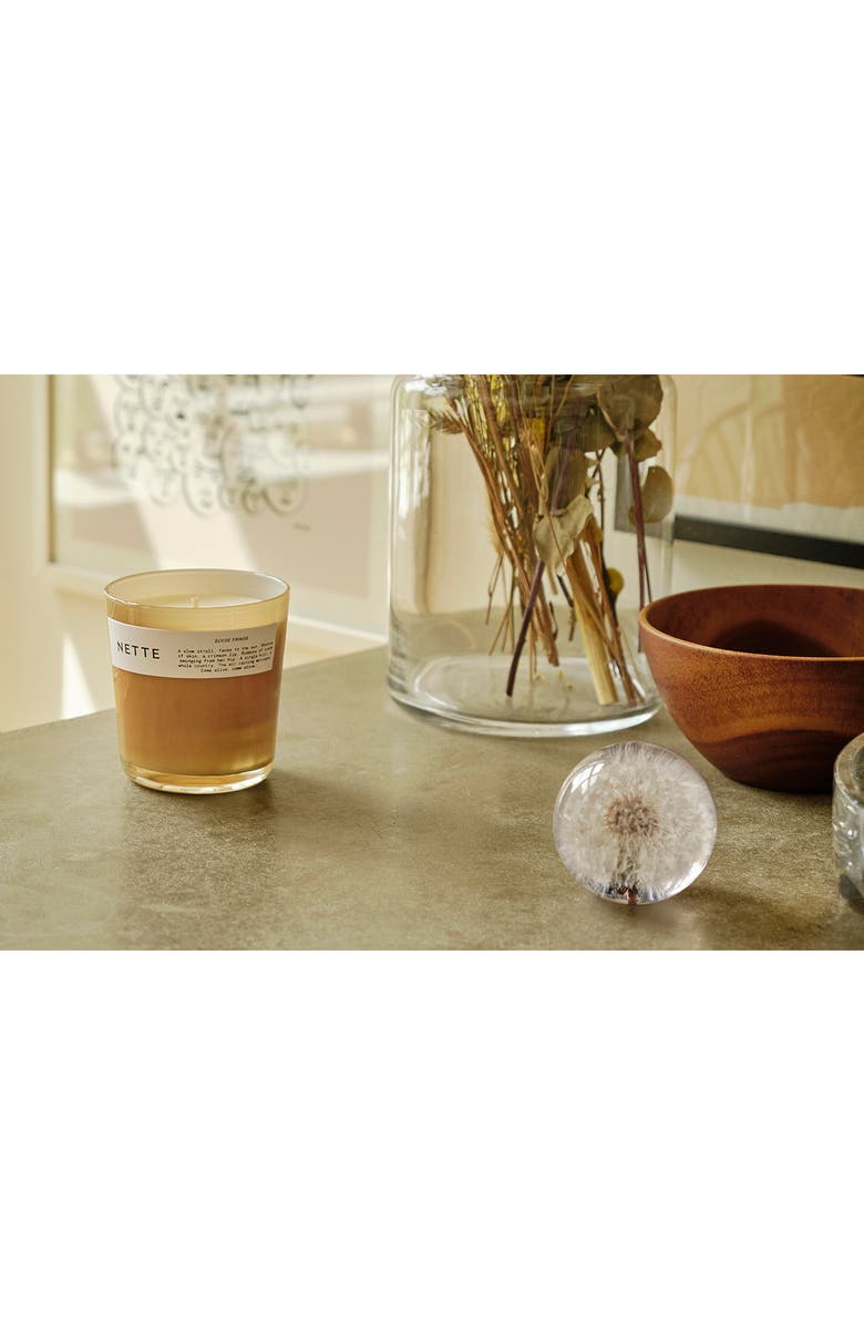 NETTE Suede Fringe Candle, Alternate, color, 