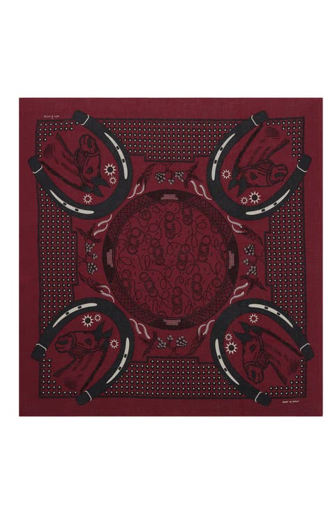 Bordeaux Horses Bandana