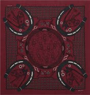 Fortela Bordeaux Horses Bandana