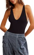 Free People Sydney Halter Bodysuit