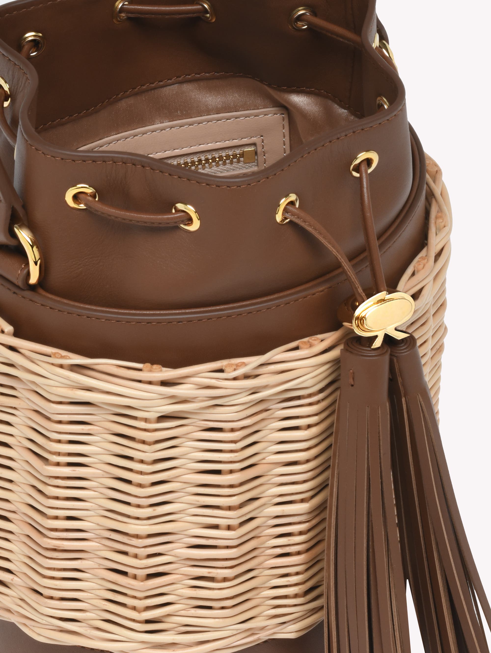 Gianvito Rossi Cestino Sienna Crossbody Bag, Alternate, color, Brown Leather