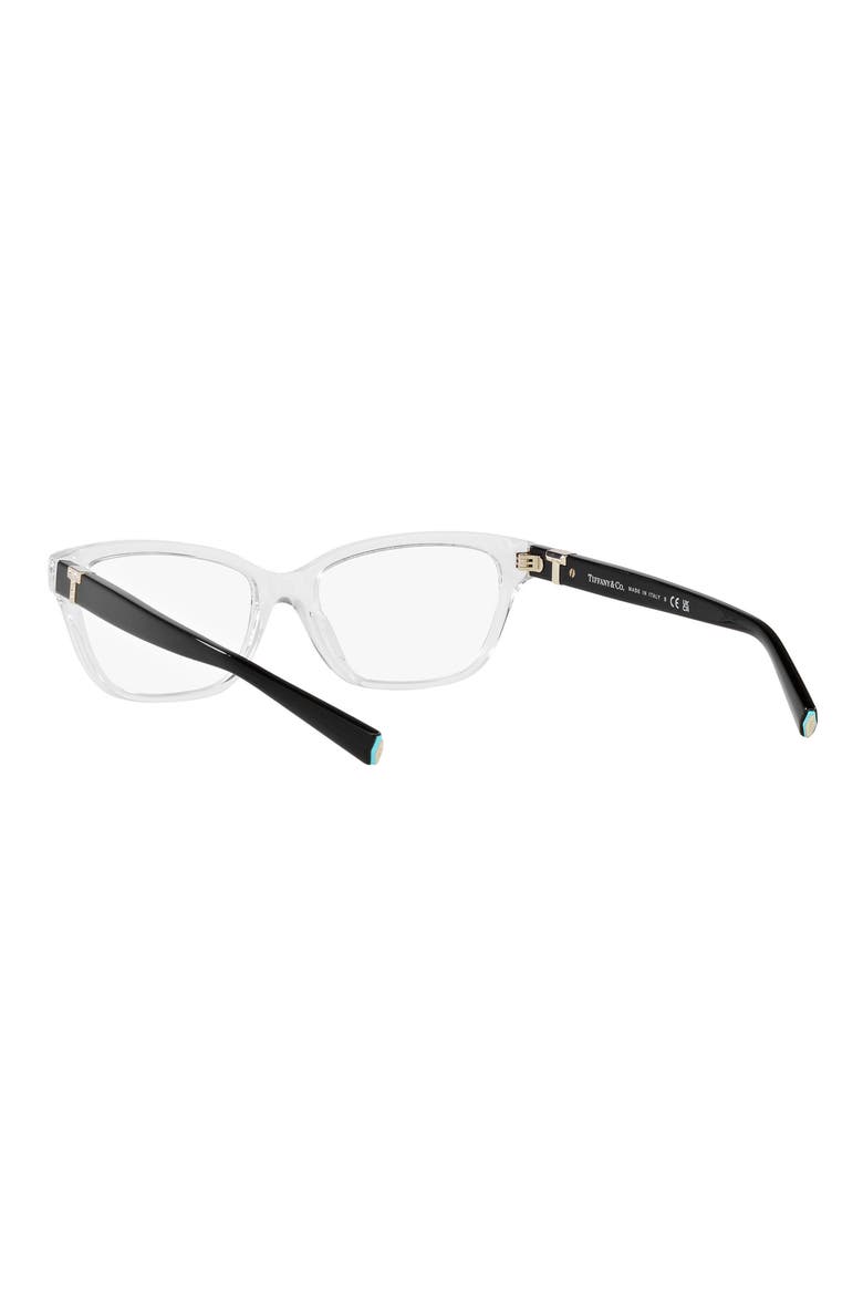 54mm Pillow Optical Glasses, Alternate, color, CRYSTAL
