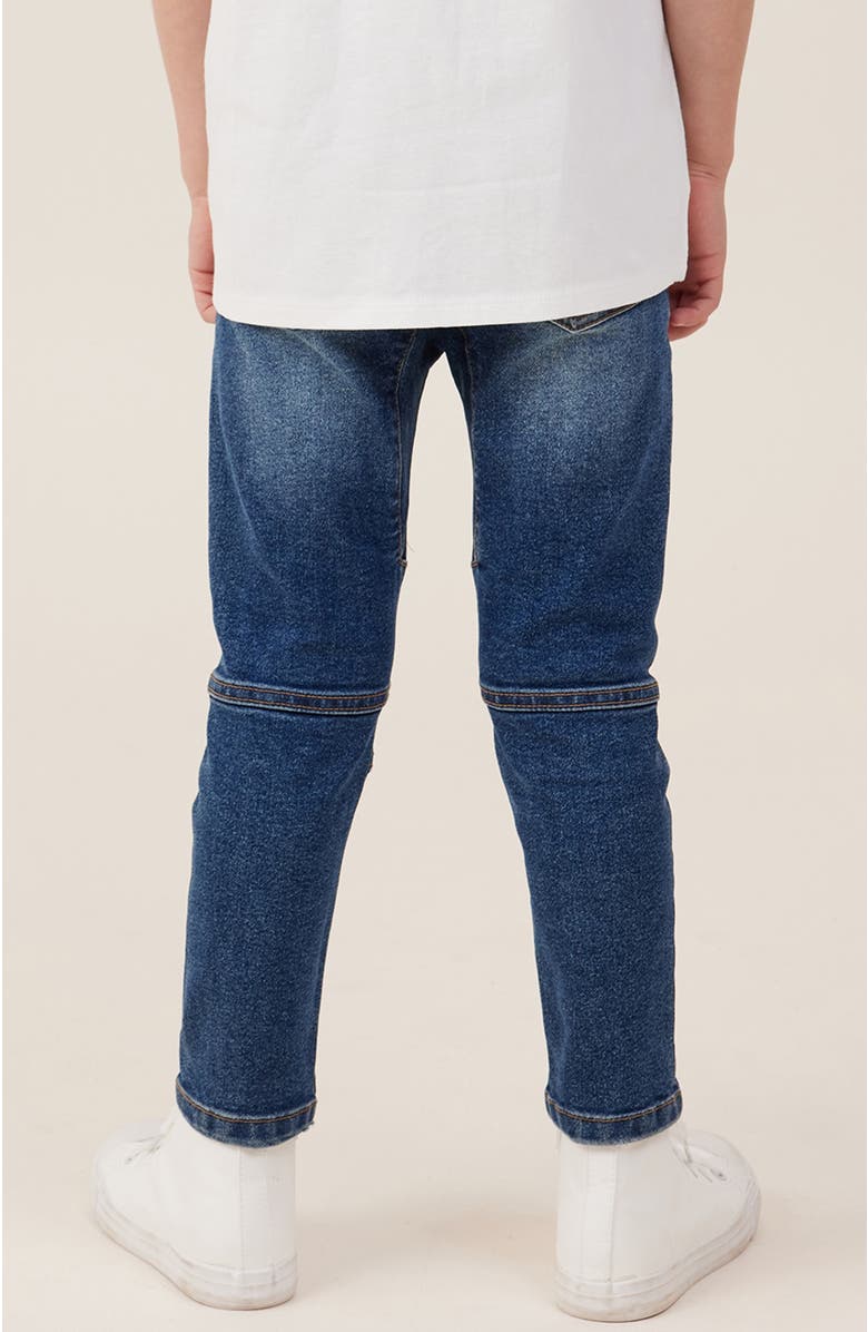 Cotton On Kids Kid's Skinny Fit Moto Jean, Alternate, color, 