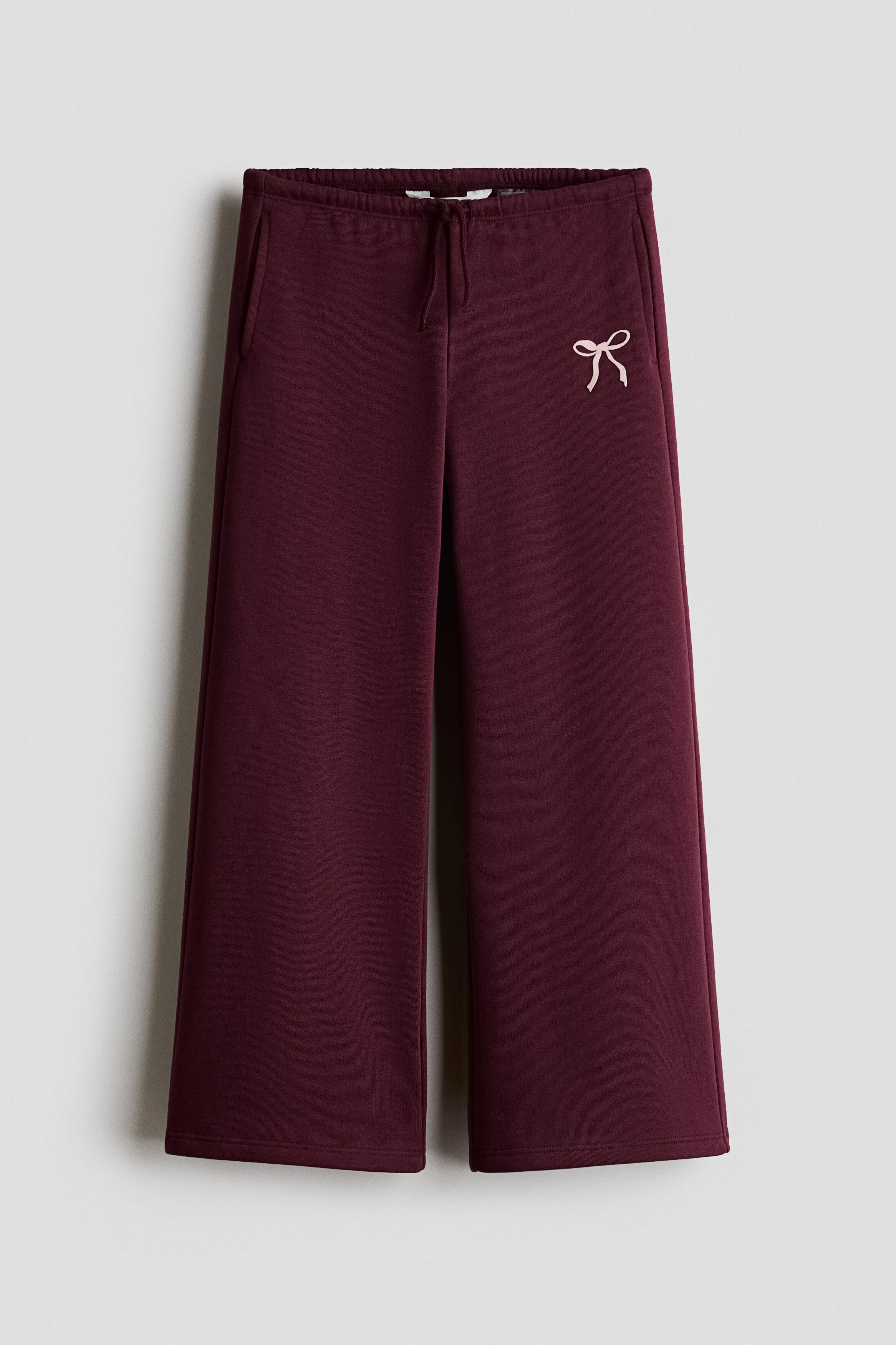 Dark red/bow
