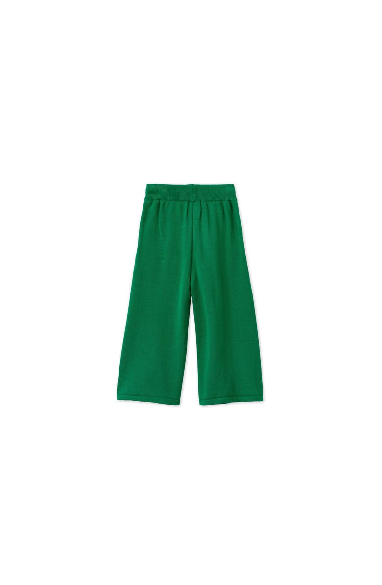 Vild House of Little Organic Knit Wide Leg Trousers, Alternate, color, 