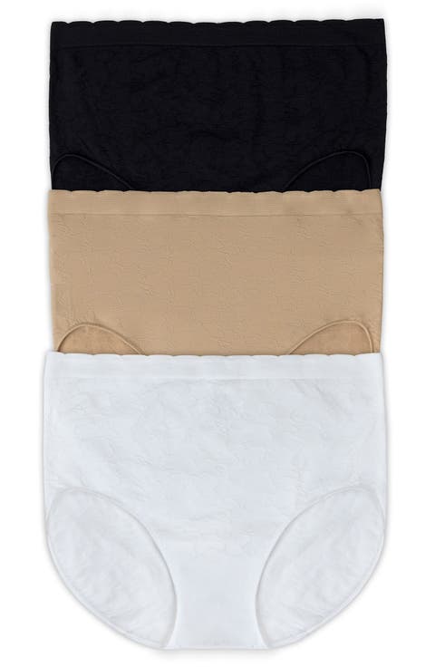 3-Pack Assorted Seamless Briefs