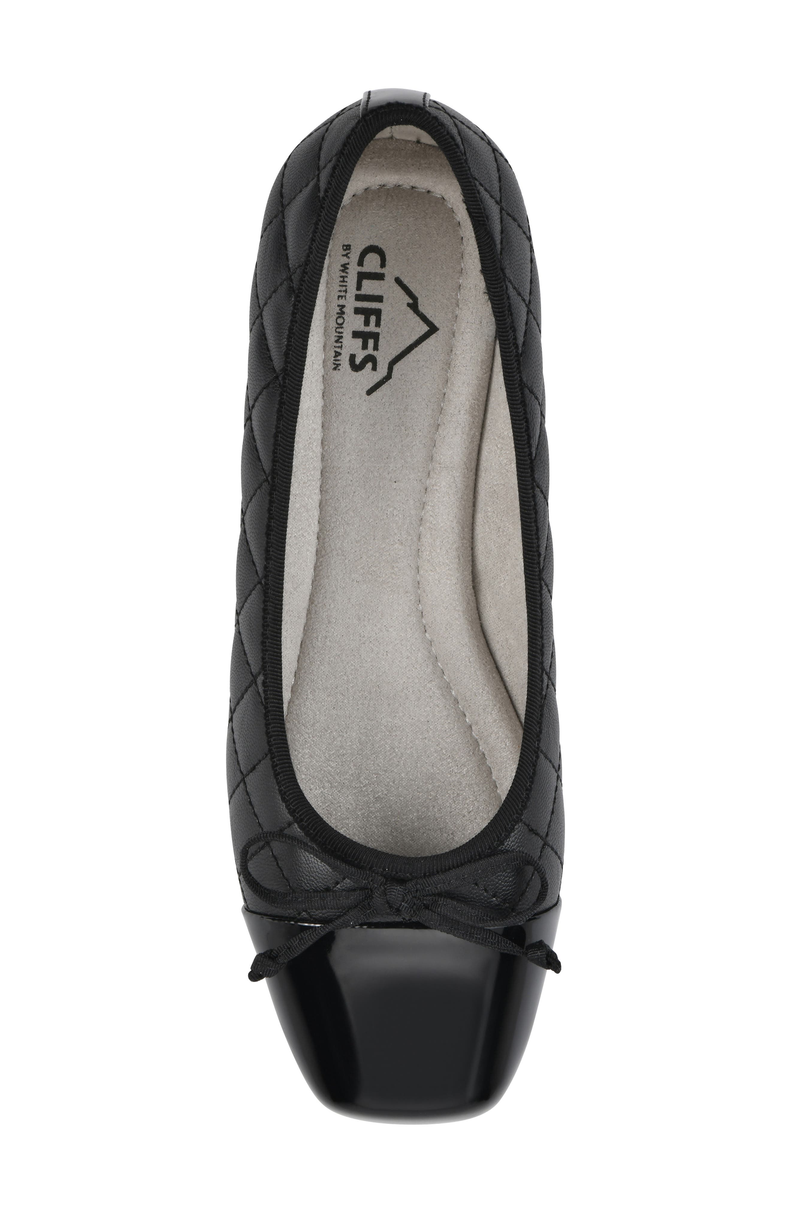 CLIFFS BY WHITE MOUNTAIN Besima Quilted Flat, Alternate, color, 