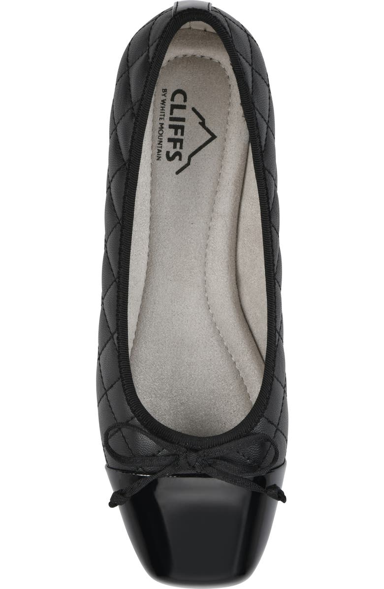 CLIFFS BY WHITE MOUNTAIN Besima Quilted Flat, Alternate, color,