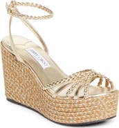 Jimmy Choo Dree Platform Espadrille Sandal