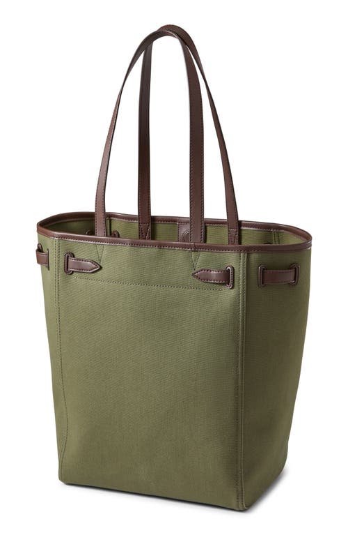 Veronica Beard Cargo Canvas Dash Tote In Green