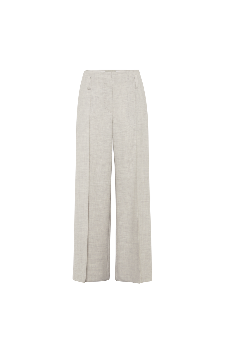 Brunello Cucinelli Sartorial Flared trousers, Main, color, Light Grey