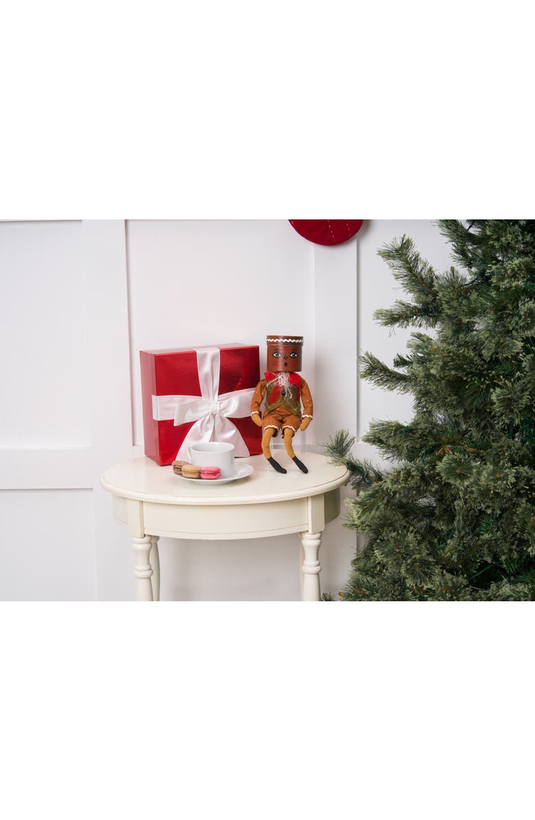 Gallerie II Gionni Gingerbread Doll, Alternate, color, Brown