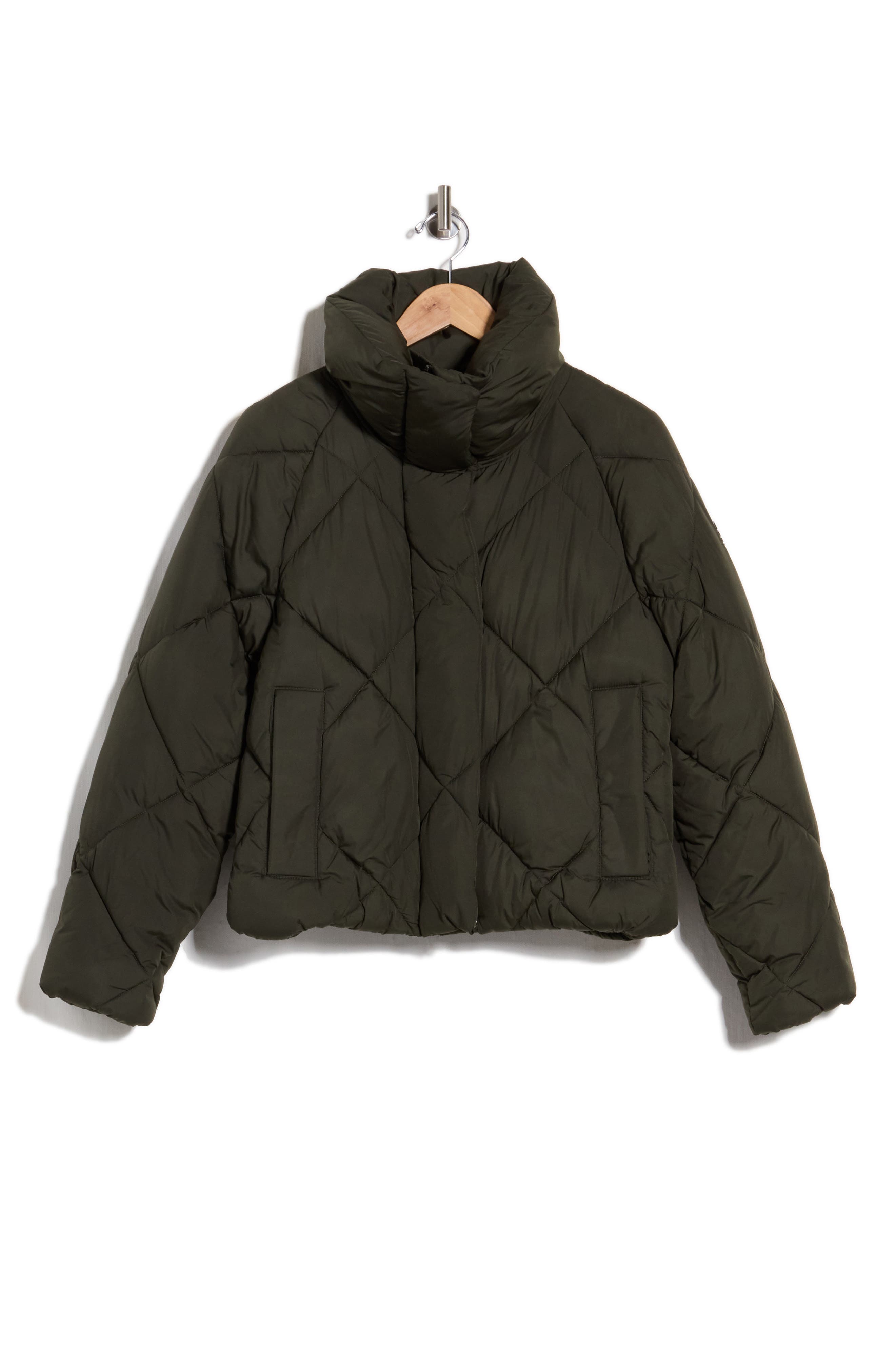 BCBGeneration Diamond Quilted Cloud Puffer Jacket (Women) | Nordstromrack