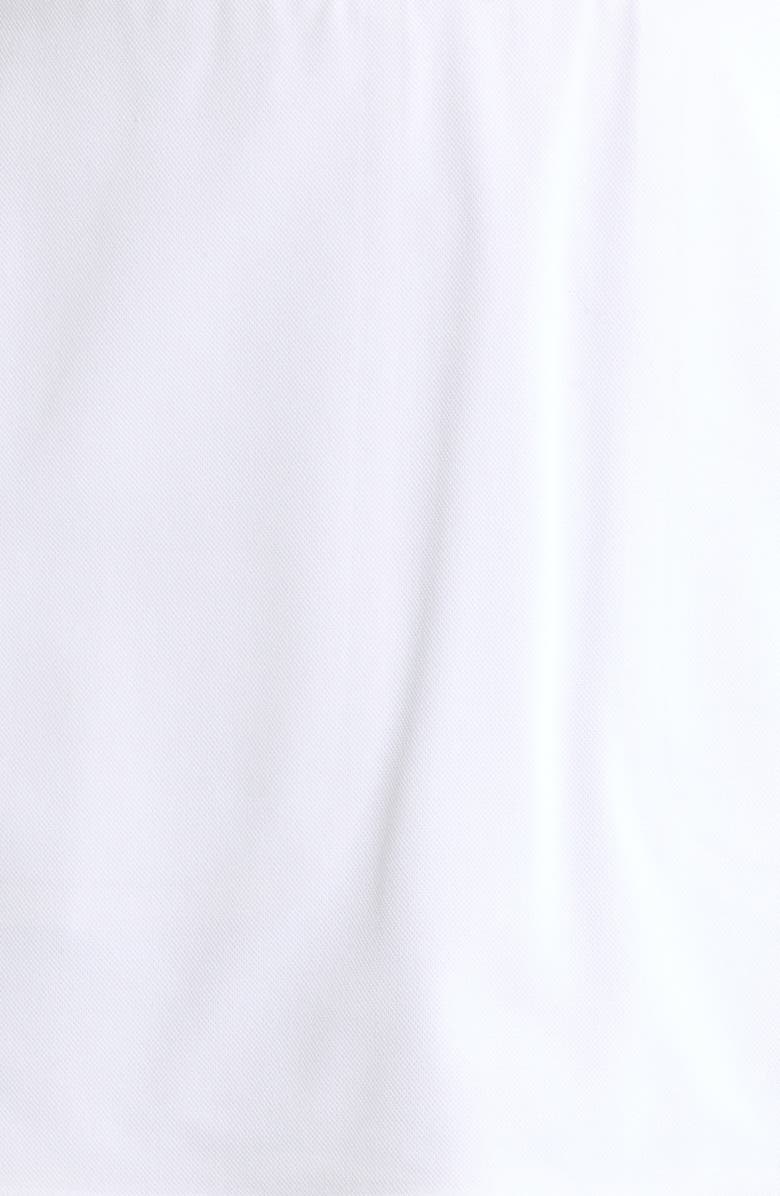 G/FORE Mid Rise Tulip Hem Piqué Skort, Alternate, color, Snow